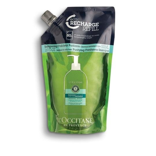 L’occitane Aromachology Purifying Freshness Shampoo - Aromakoloji Arındırıcı & Canlandırıcı Şampuan Eko-Yedek
