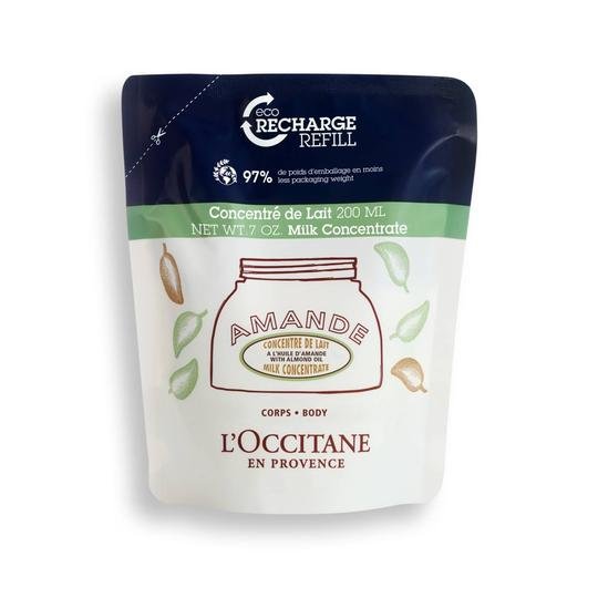 L’occitane Almond Milk Concentrate Eco-Refill - Badem Nemlendirici Vücut Kremi Eko-Yedek