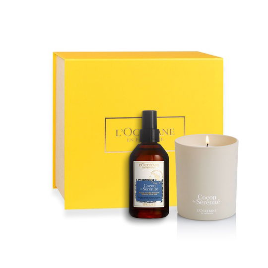 L’occitane Pillow Mist & Cocon de Seranite Candle Duo - Yastık Misti & Cocon de Seranite Mum İkilisi